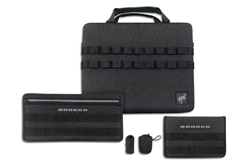 Descubre Accesorios Ford Bronco en CA, Organizador de Carga Trasero con Organizador para Visera